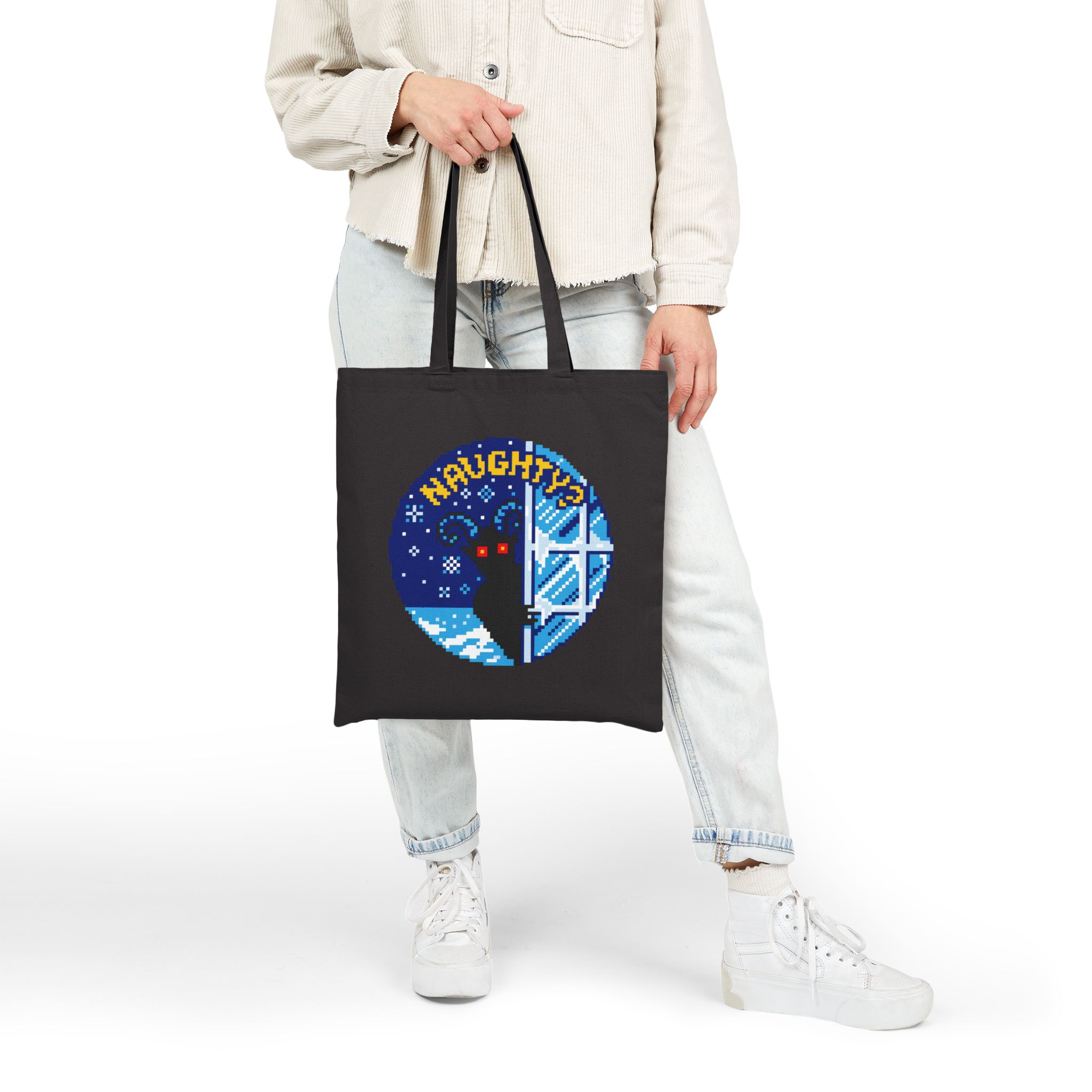 Peeping Krampus Tote Bag - Image 4