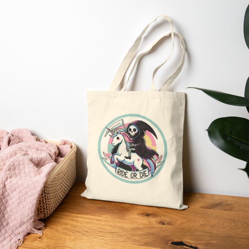 Ride or Die Tote Bag - Image 6