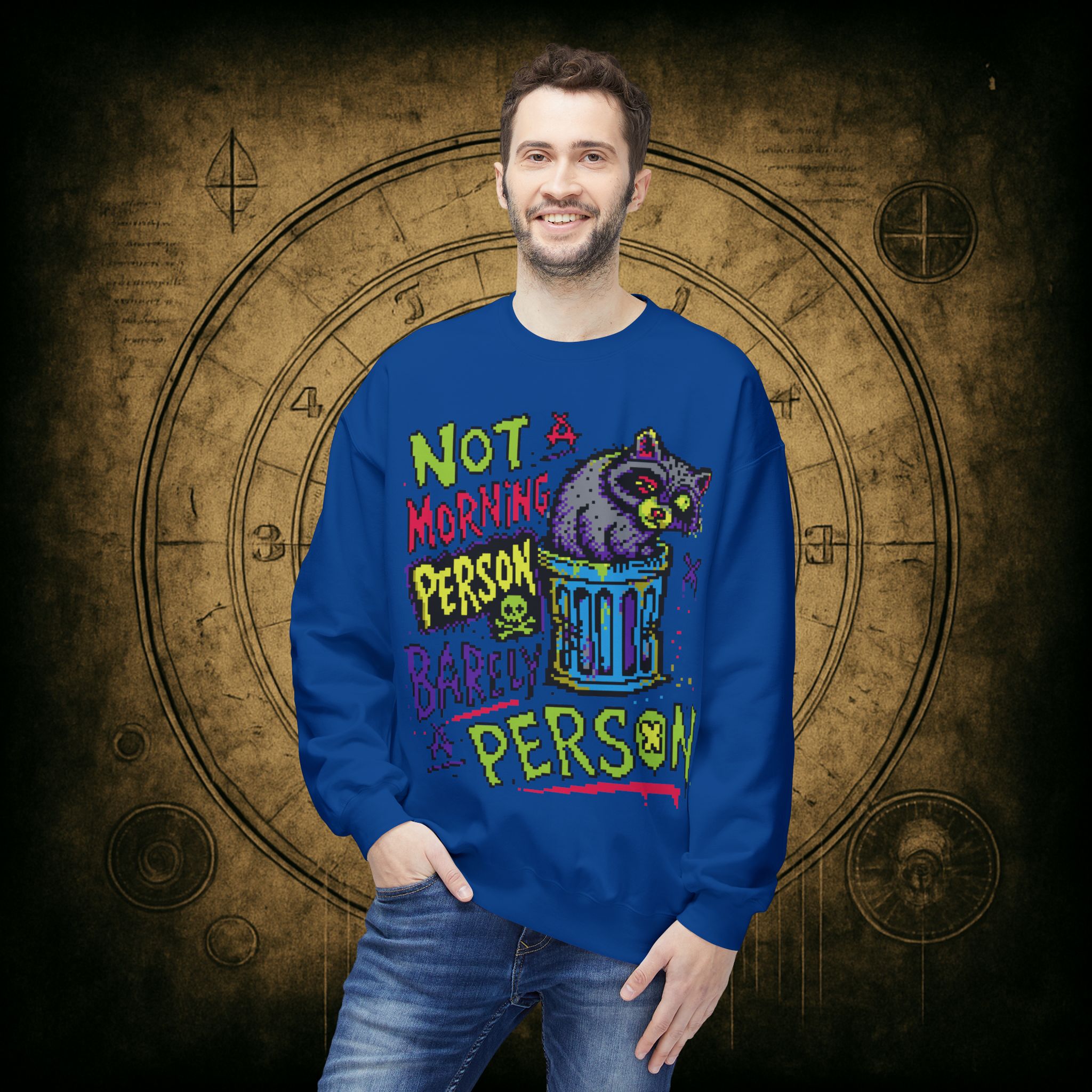 Not A Morning Person Sweatshirt - Image 43