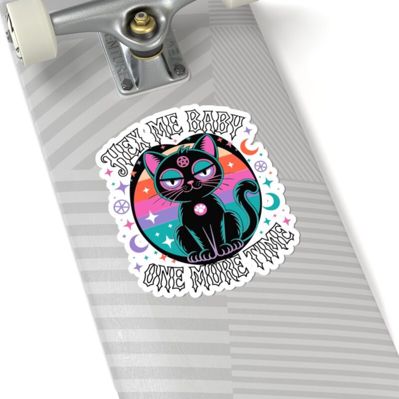 Hex Me Baby One More Time Kiss-Cut Sticker - Image 23