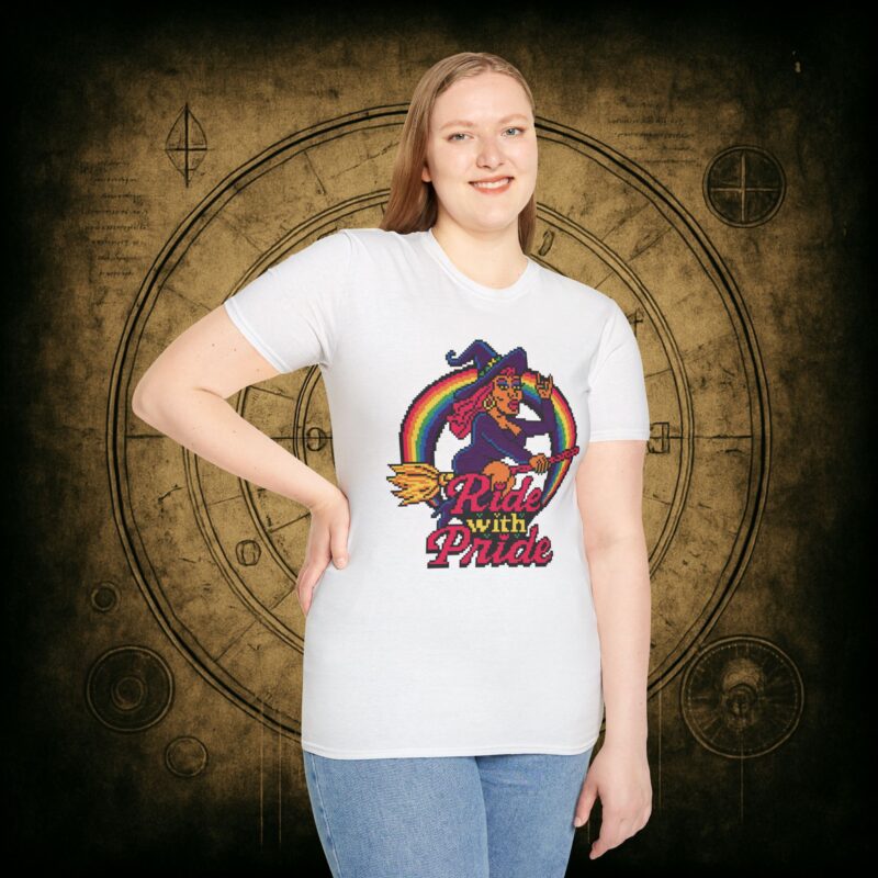 Ride with Pride Unisex T-Shirt - Image 19