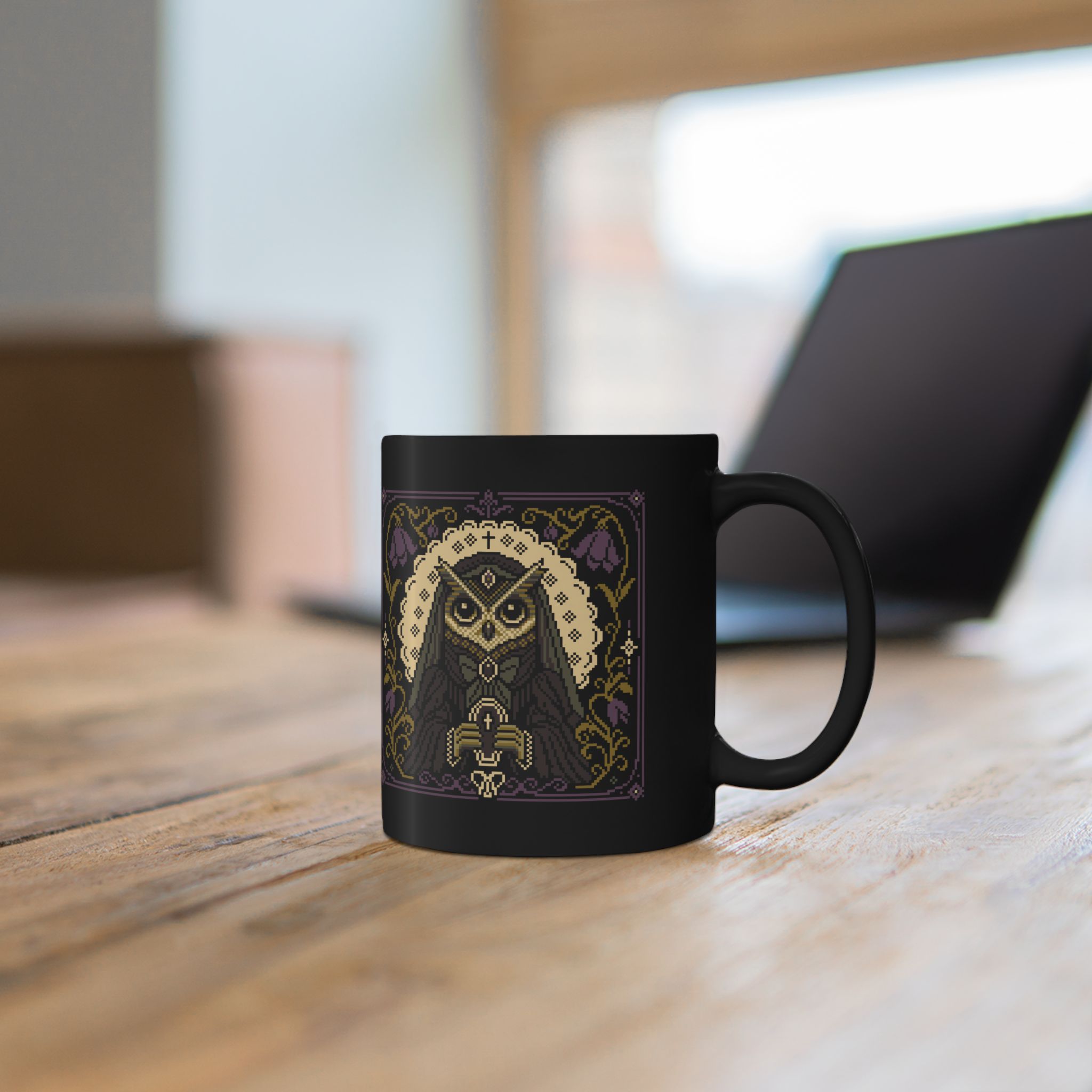Mourning Widowl Ceramic Mug - Image 6