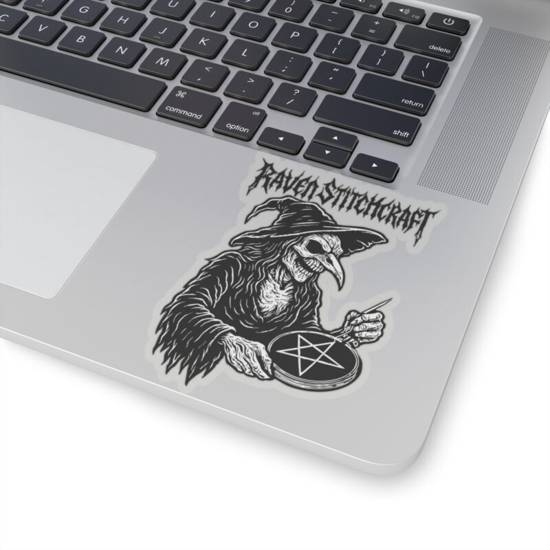 Raven Stitcher Kiss-Cut Sticker - Image 17