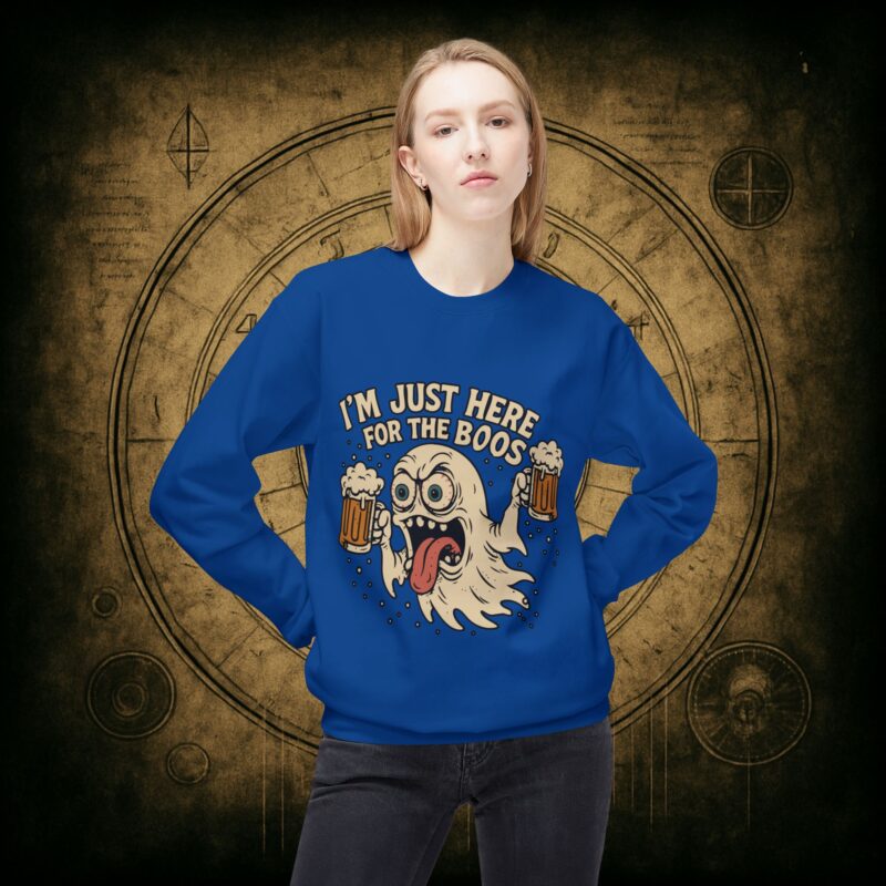 Here for the Boos Unisex Softstyle Sweatshirt - Image 32