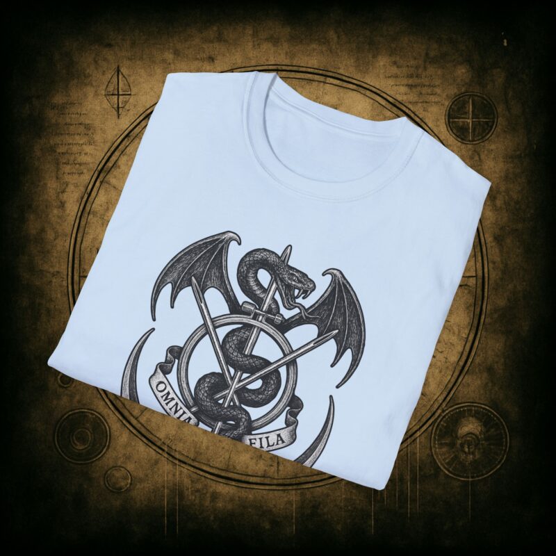 Omnia Sunt Fila Unisex T-shirt - Image 49