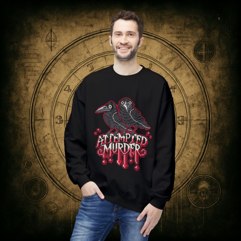 Attempted Murder 2 Unisex Sweatshirt - Image 3