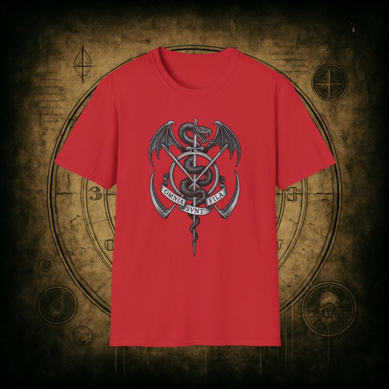 Omnia Sunt Fila Unisex T-shirt - Image 68