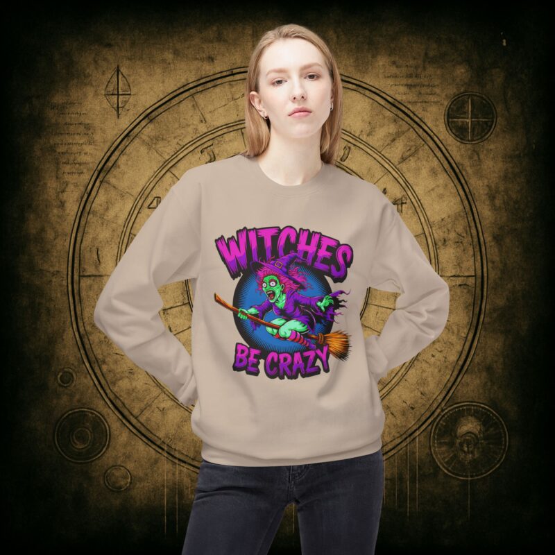 Witches Be Crazy Unisex Sweatshirt - Image 14