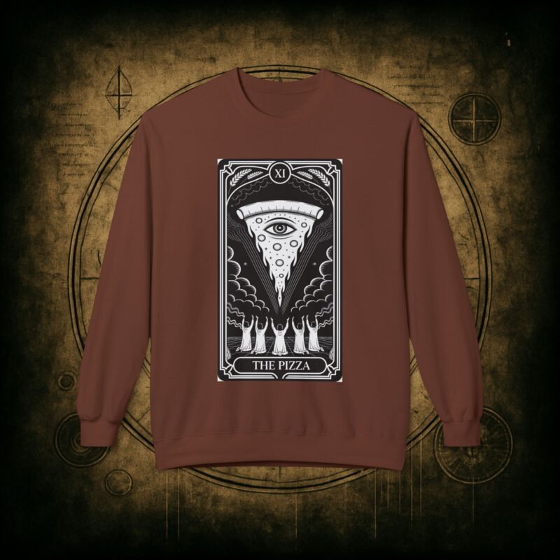 The Pizza Tarot Unisex Sweatshirt - Image 10