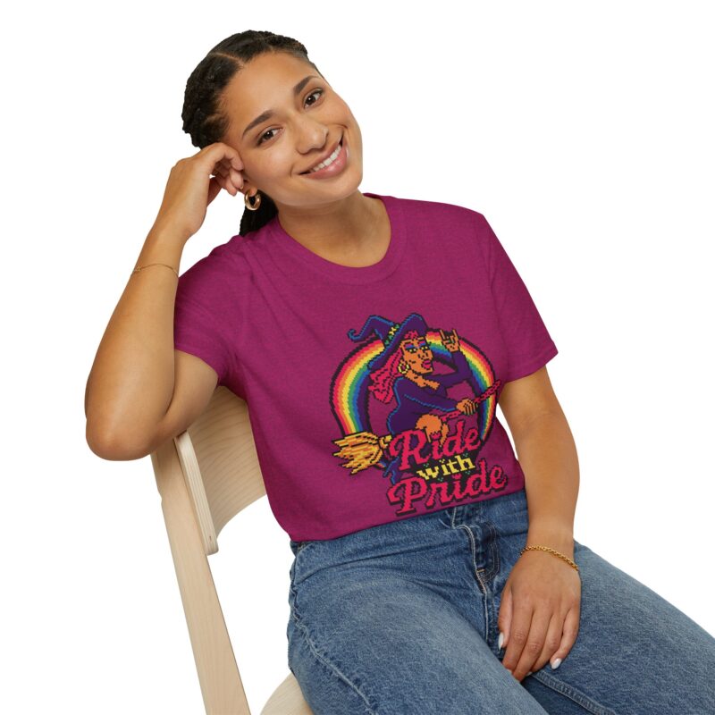 Ride with Pride Unisex T-Shirt - Image 41