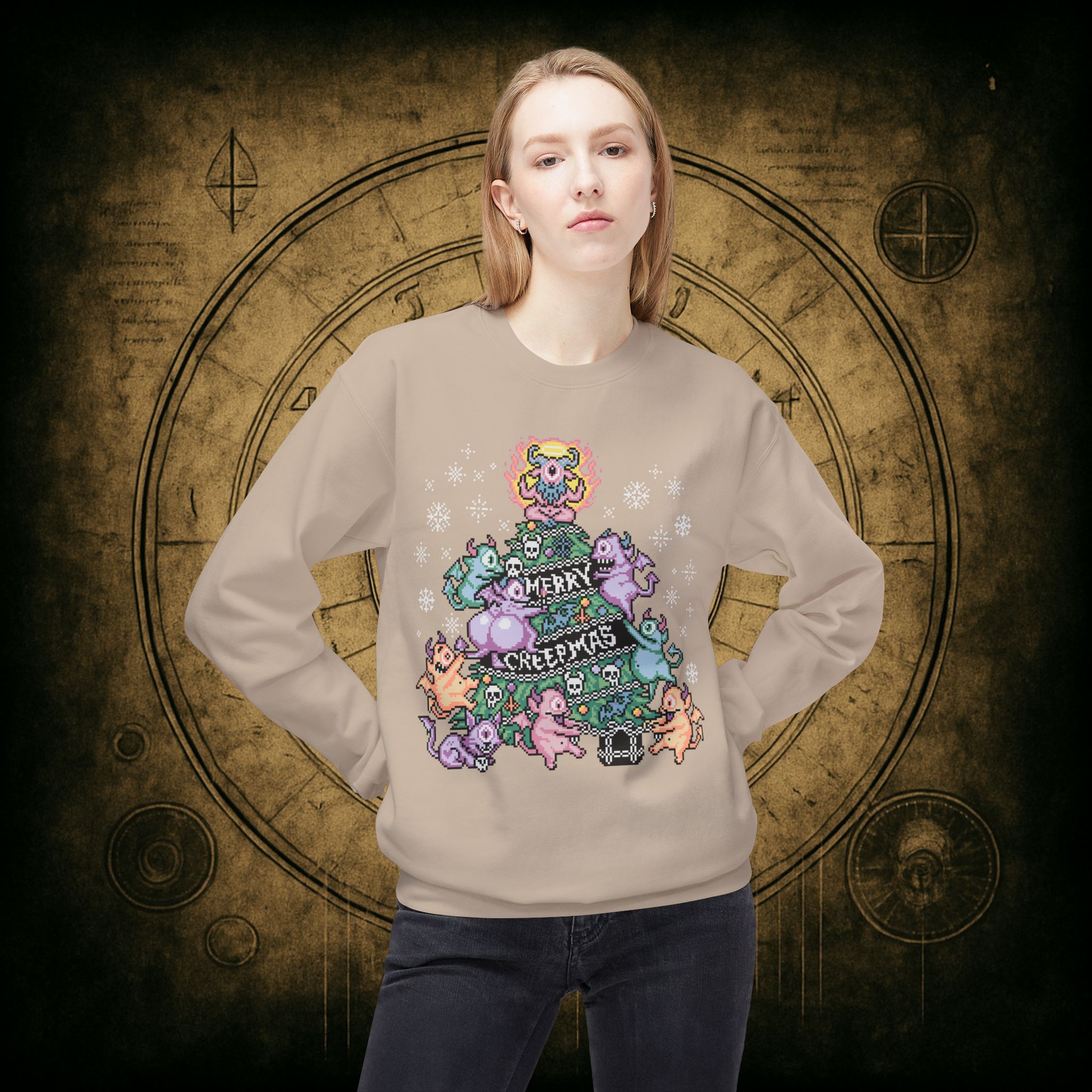 Merry Creepmas Sweatshirt - Image 18
