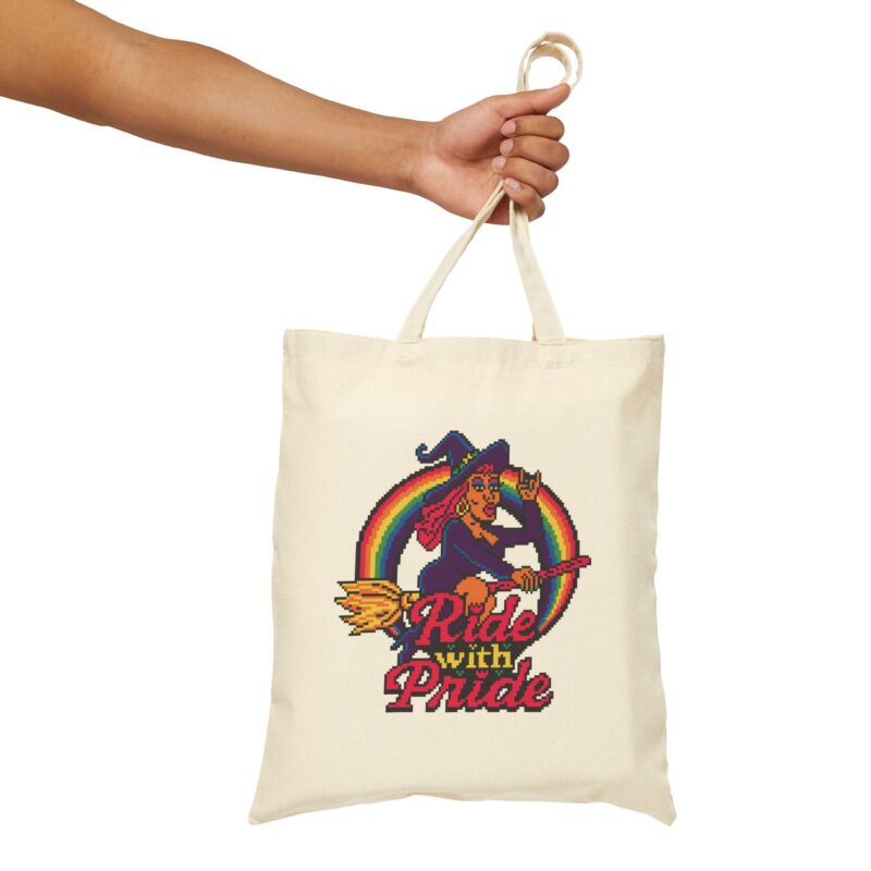 Ride with Pride Tote Bag - Image 11