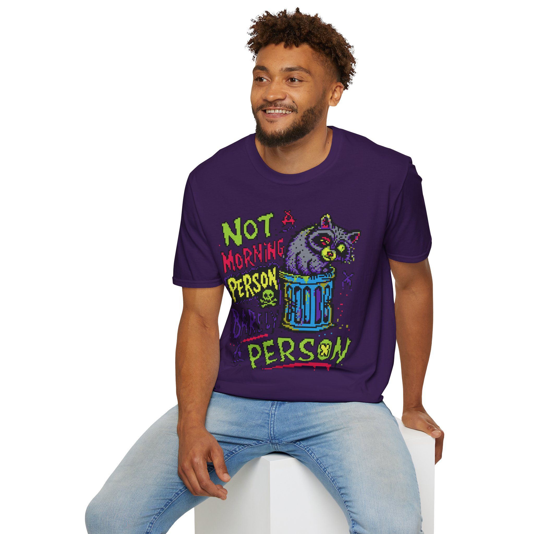 Not a Morning Person Unisex T-Shirt - Image 5
