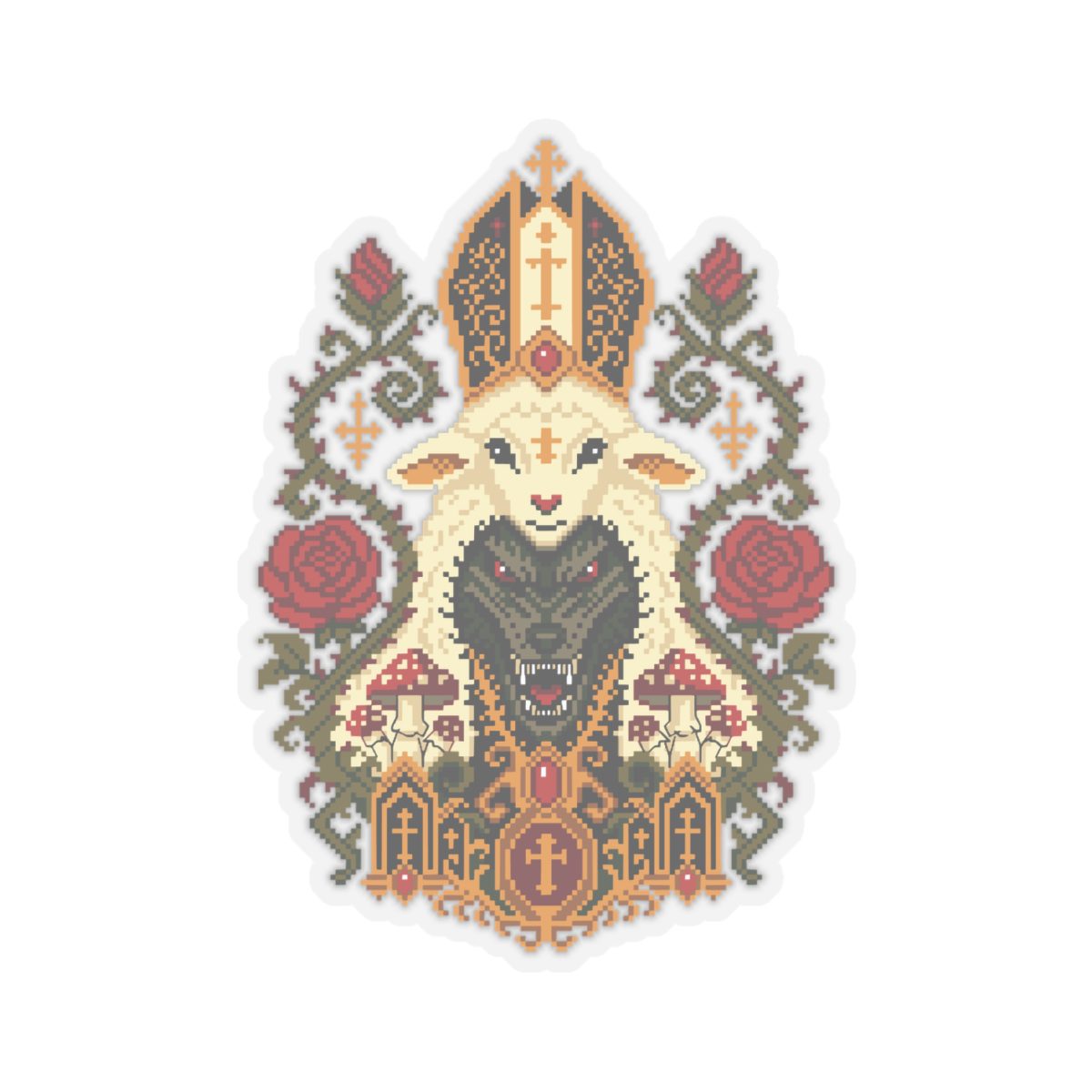 False Prophet Kiss-Cut Sticker - Image 16