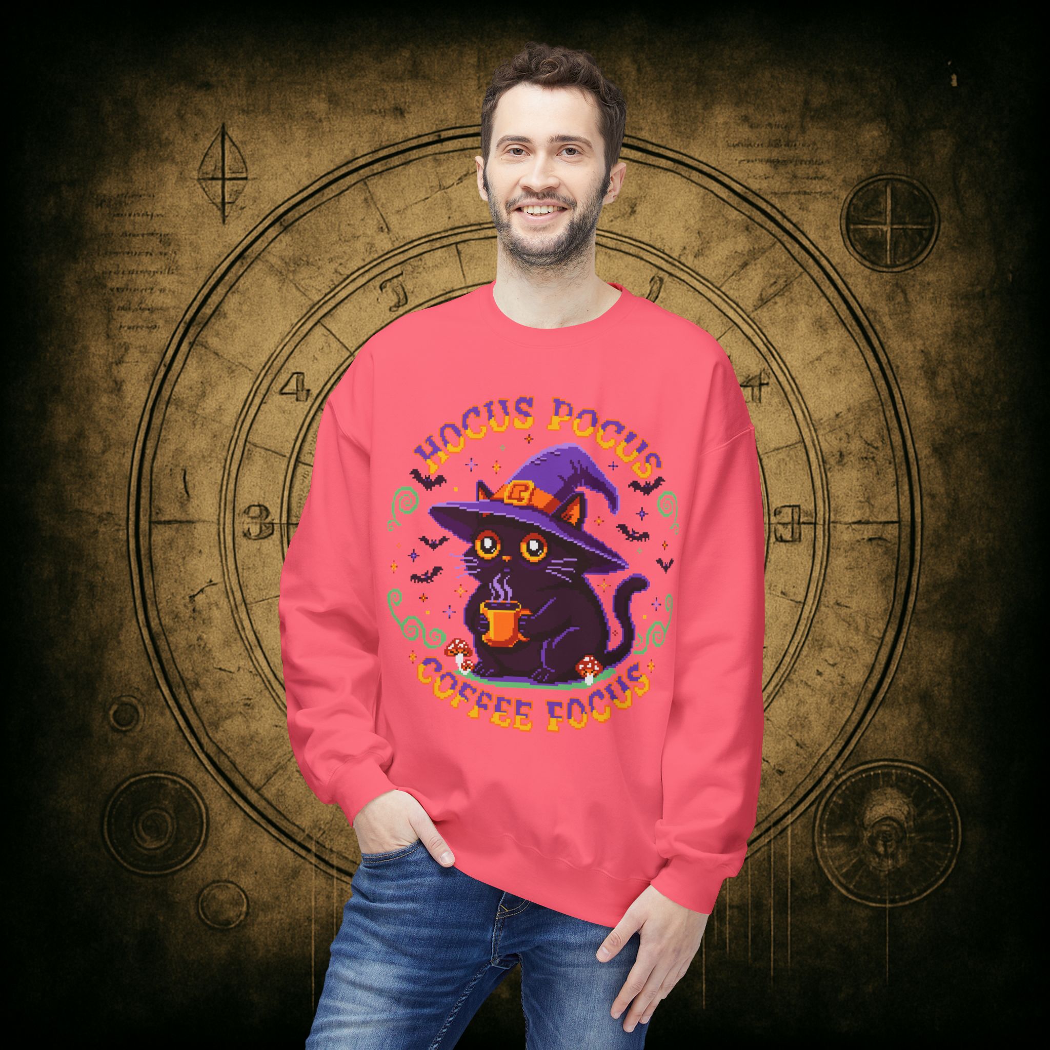 Hocus Pocus Coffee Focus Sweatshirt - Image 55