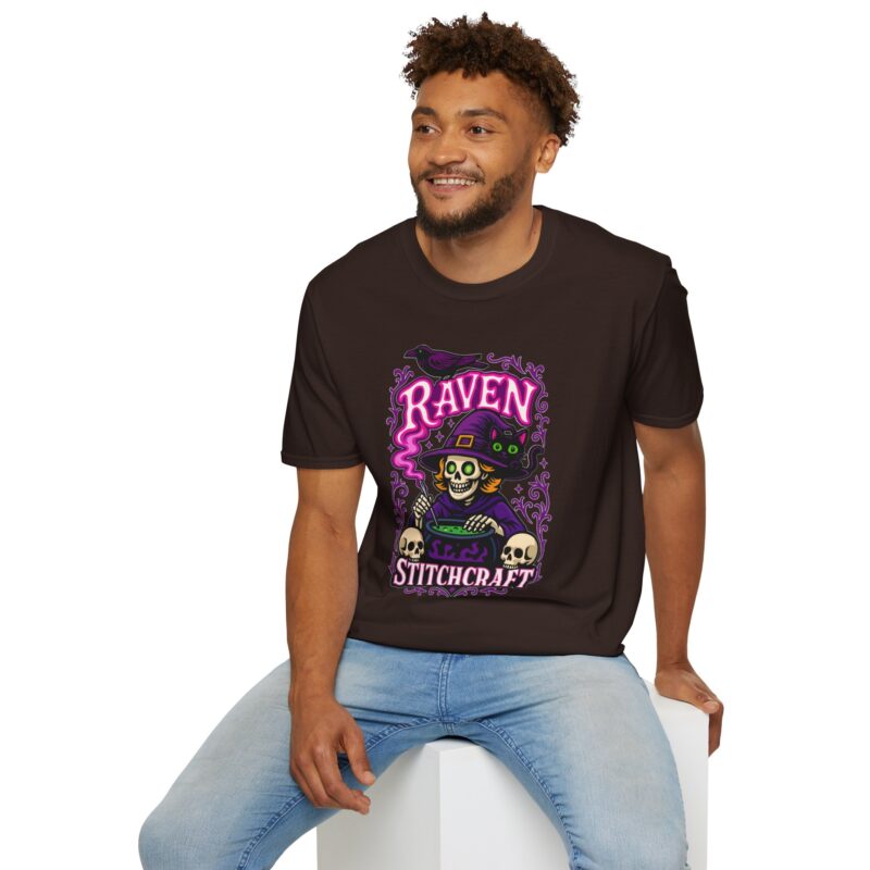 Raven Stitch Craft Brewing Unisex T-Shirt - Image 42