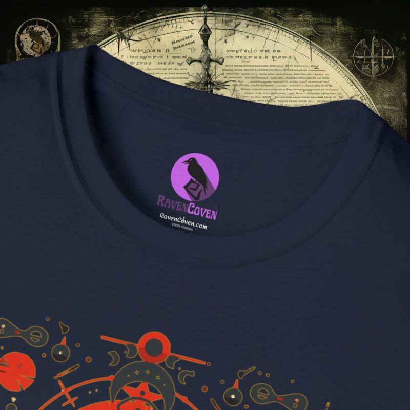 Tribal Raven Unisex T-Shirt - Image 21