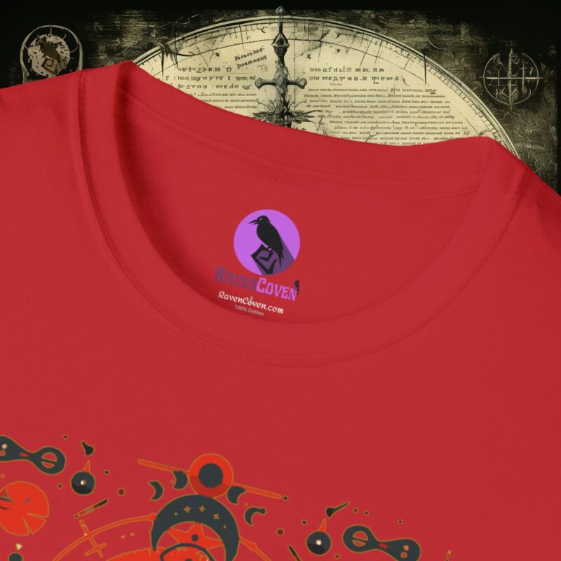 Tribal Raven Unisex T-Shirt - Image 27