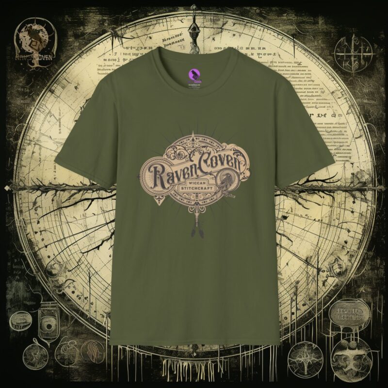 Retro RavenCoven Unisex T-Shirt - Image 10