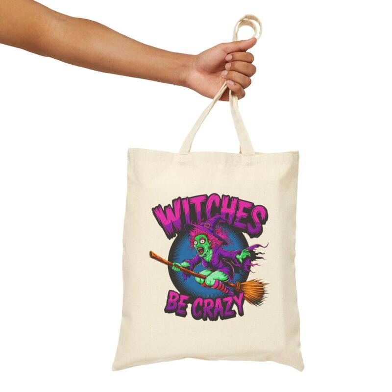 Witches Be Crazy Tote Bag - Image 11