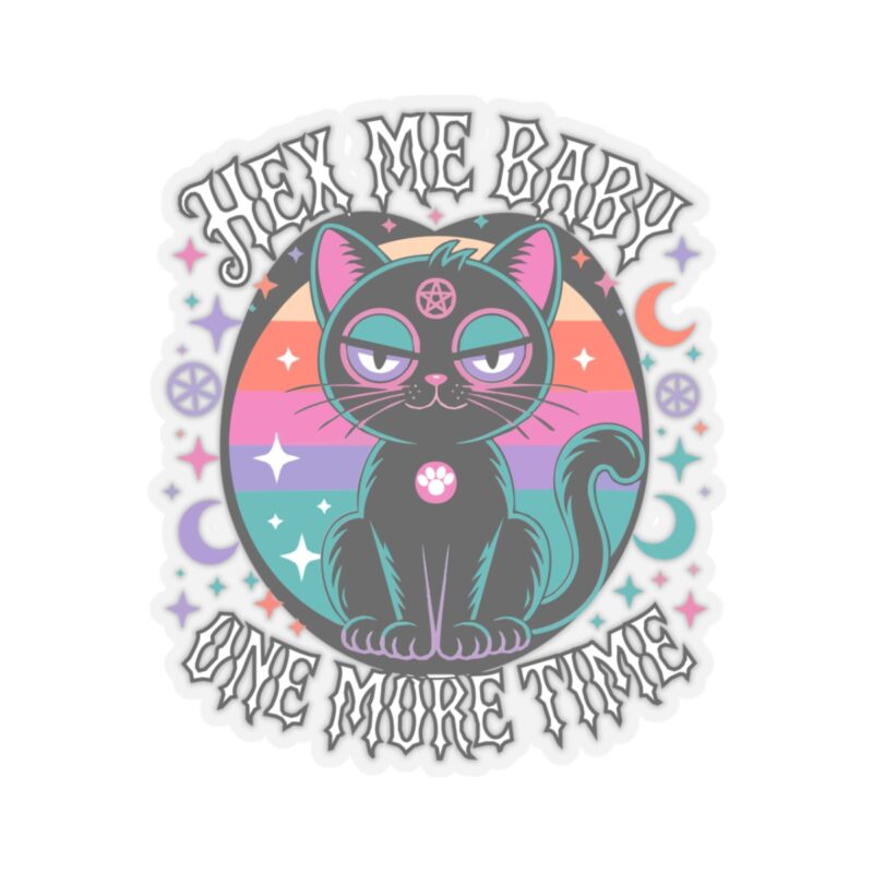 Hex Me Baby One More Time Kiss-Cut Sticker - Image 10