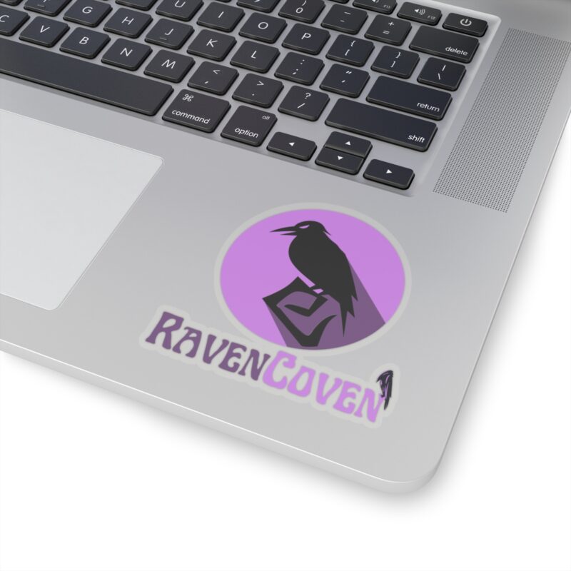 Raven Coven Logo Kiss-Cut Sticker - Image 11