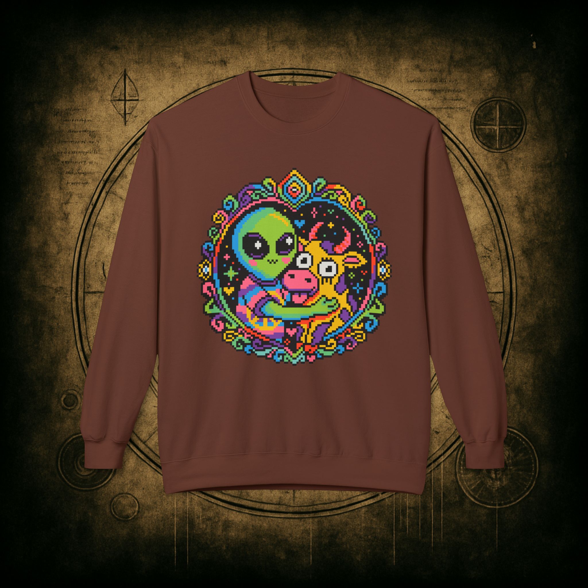 Space Cow Sweatshirt - Image 13