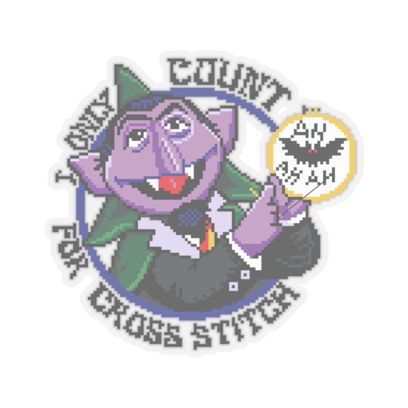 Count for Cross Stitch Kiss-Cut Sticker - Image 19