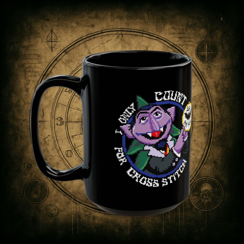 Count for Cross Stitch Ceramic Mug - Image 8