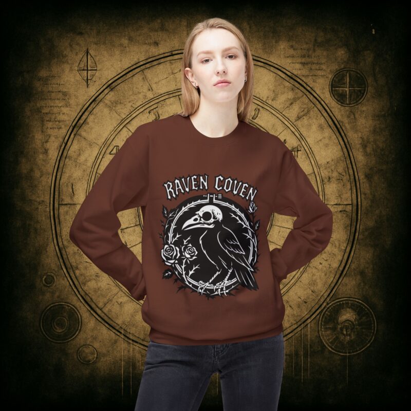 Raven of the Coven Raven Unisex Sweatshirt - Image 11