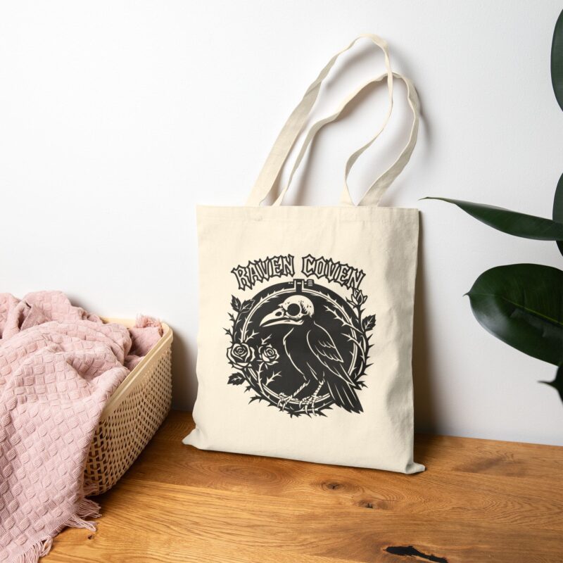 Raven of the Coven Tote Bag - Image 12