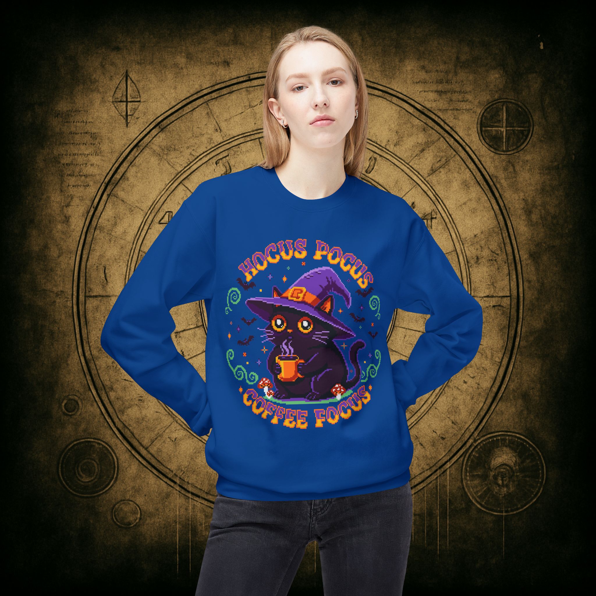 Hocus Pocus Coffee Focus Sweatshirt - Image 46
