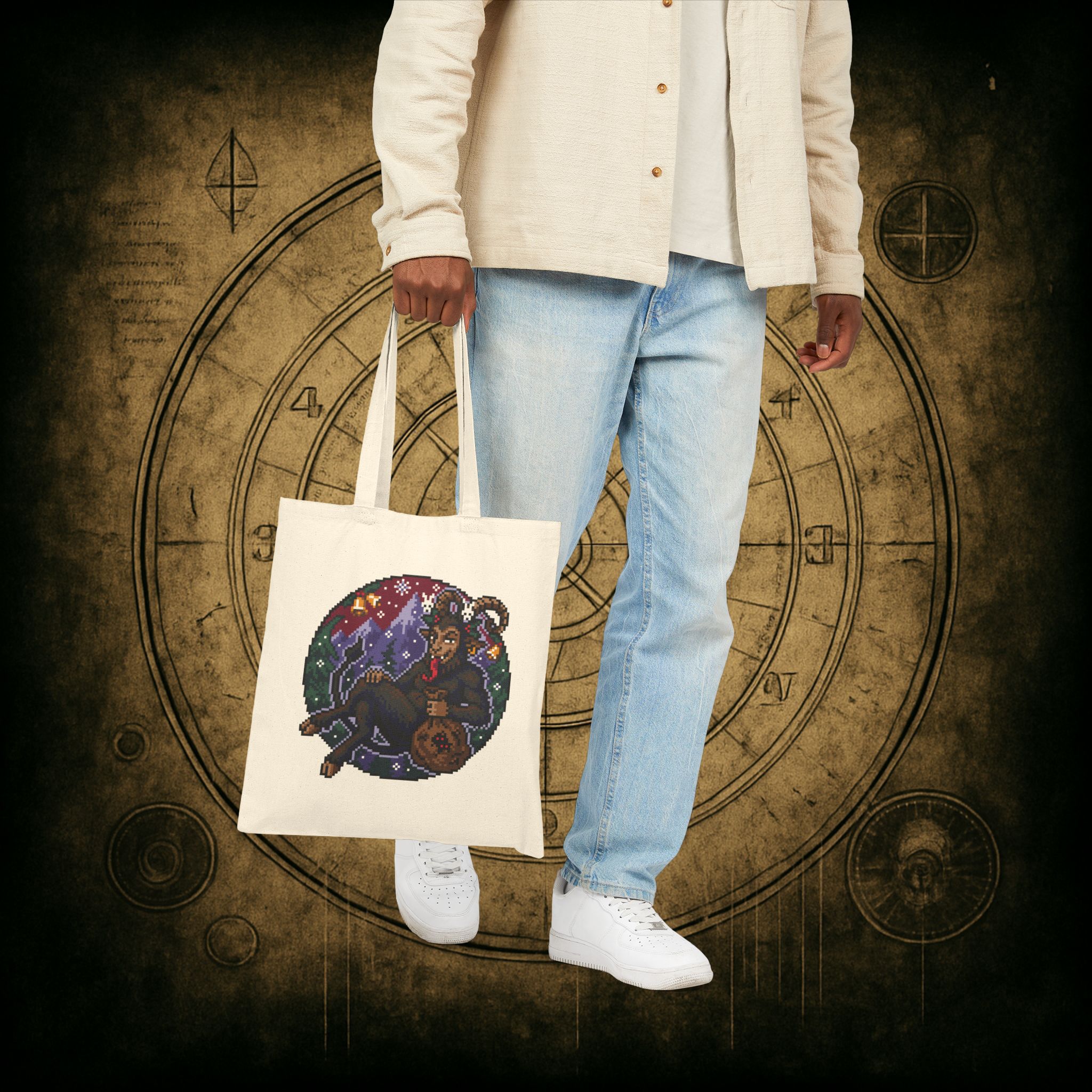 Naughty Krampus Tote Bag - Image 14