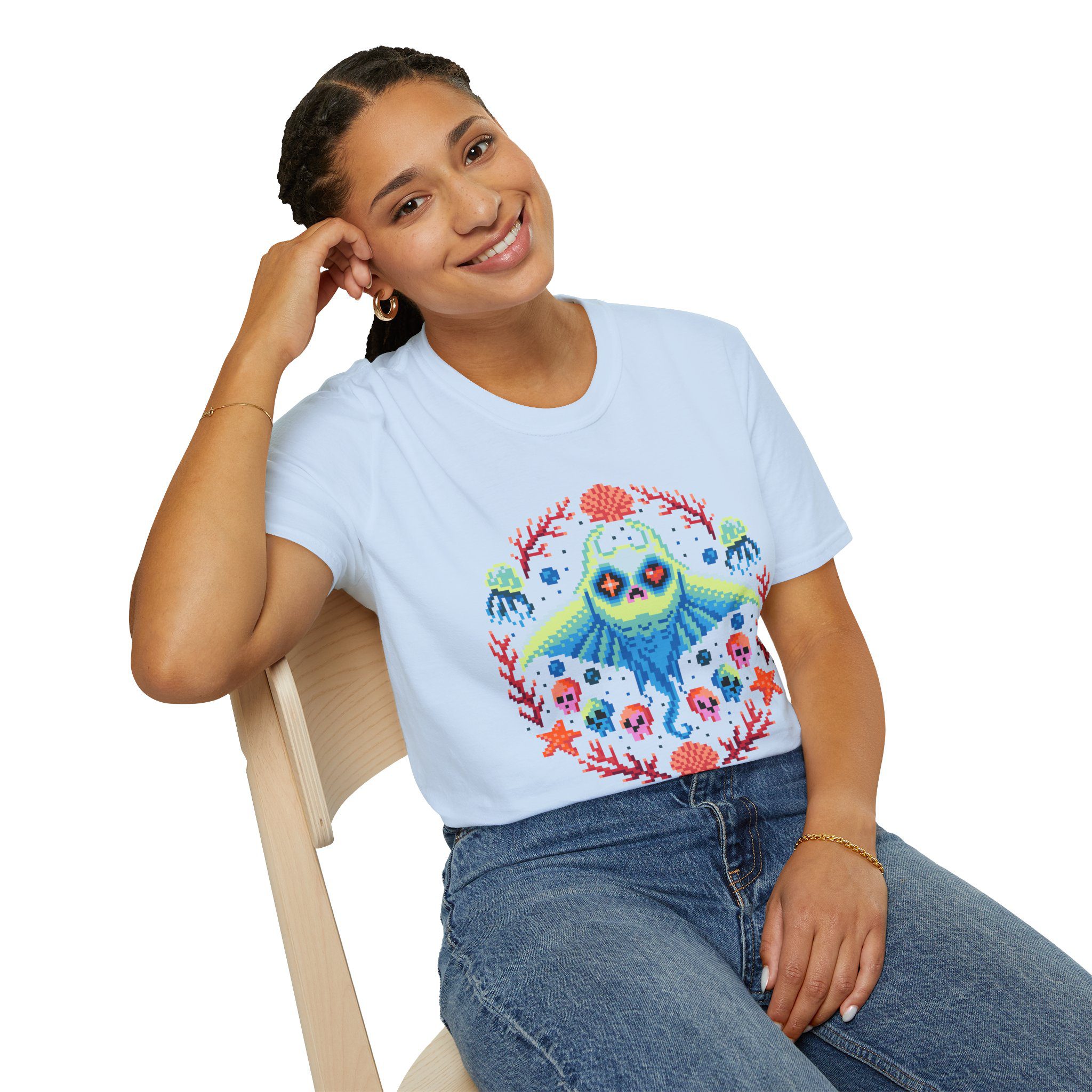 Manta Ray Unisex T-Shirt - Image 52