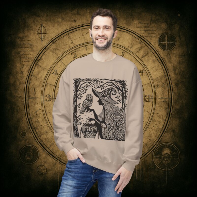 Wood Witch 2 Unisex Sweatshirt - Image 3