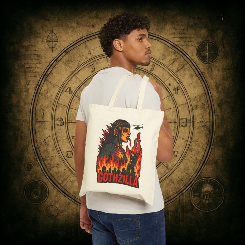 Gothzilla Tote Bag - Image 2