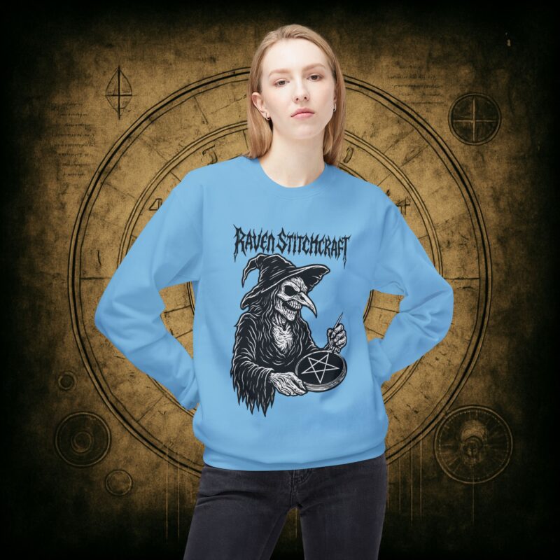 Raven Stitcher Unisex Sweatshirt - Image 23
