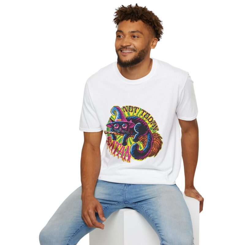 Not Today Satan Cat Unisex T-Shirt - Image 21