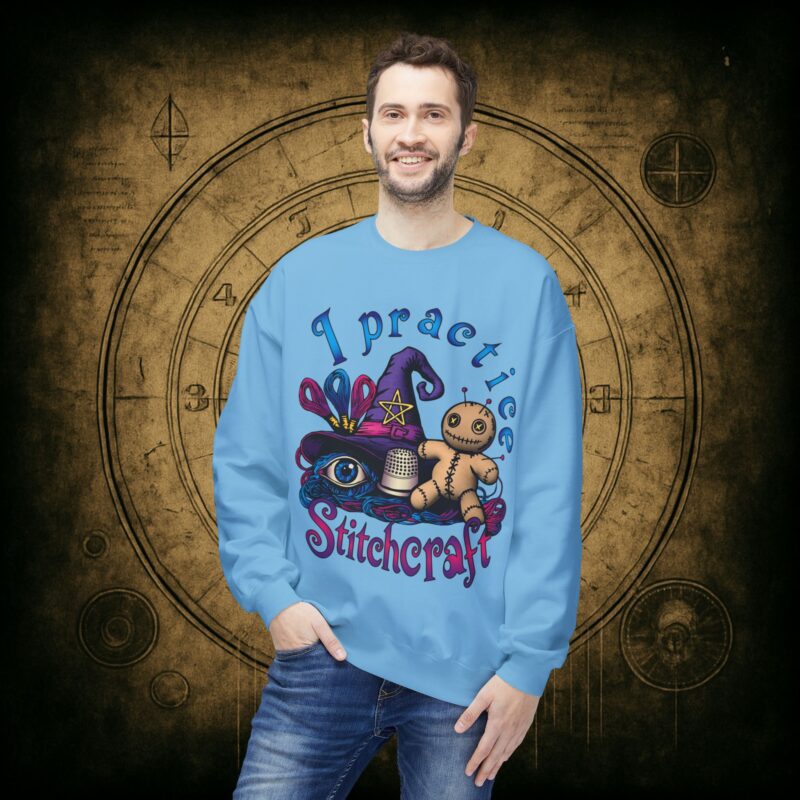 I Practice Stitchcraft Unisex Sweatshirt - Image 24