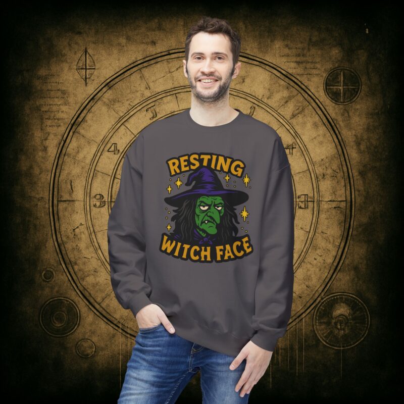 Resting Witch Face Unisex Sweatshirt - Image 30