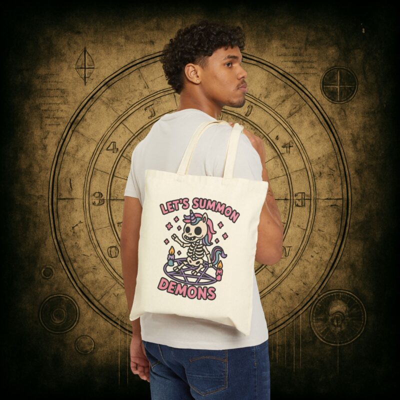 Let’s Summon Demons Tote Bag - Image 2