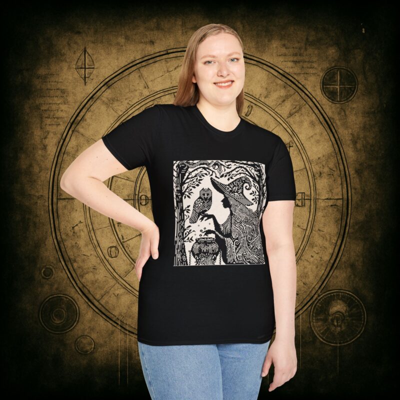 Wood Witch 2 Unisex T-Shirt - Image 11