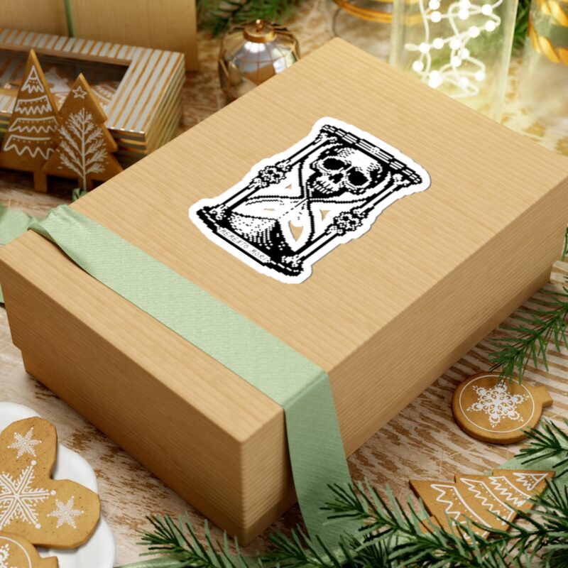 Memento Mori Kiss-Cut Sticker - Image 3