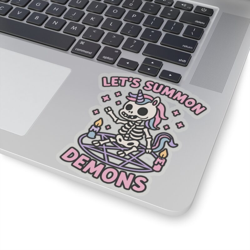 Let’s Summon Demons Kiss-Cut Sticker - Image 17