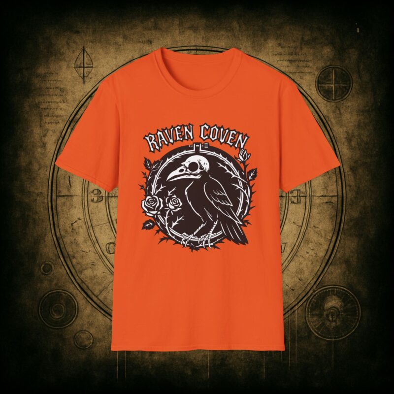 Raven of the Coven Raven Unisex T-Shirt - Image 13