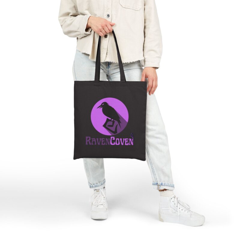 Raven Coven Logo Tote Bag - Image 4