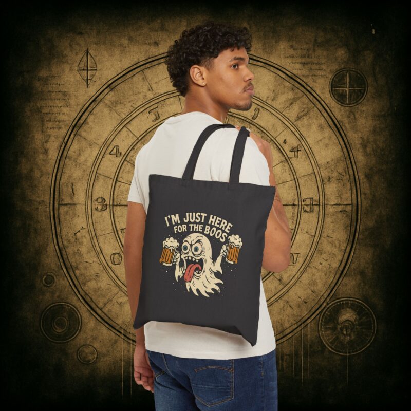 Here for the Boos Tote Bag - Image 2
