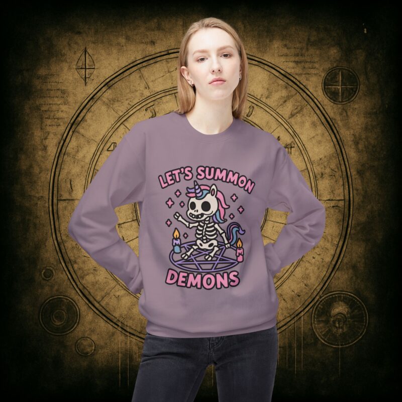 Let’s Summon Demons Unisex Sweatshirt - Image 38