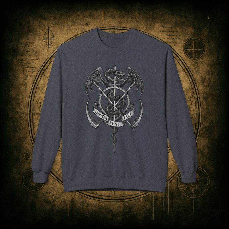 Omnia Sunt Fila Unisex Sweatshirt - Image 19