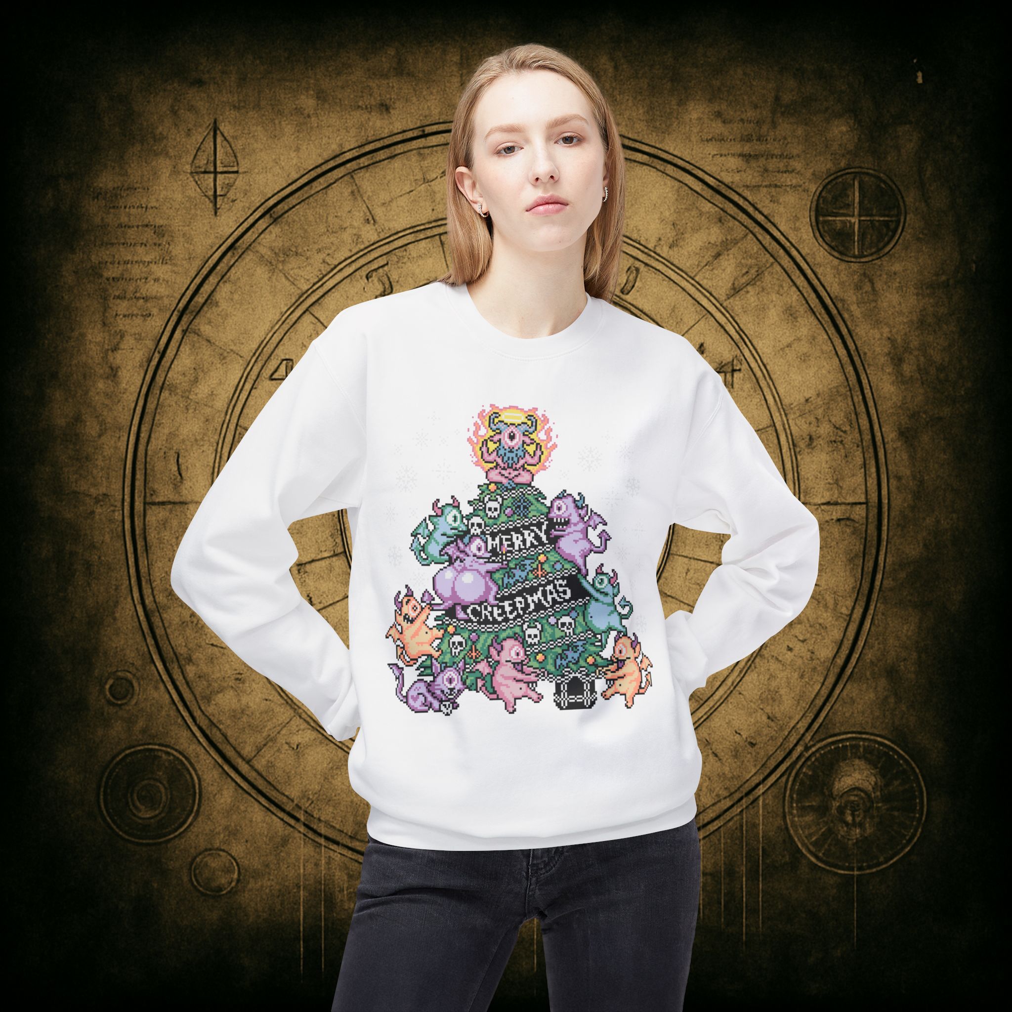 Merry Creepmas Sweatshirt - Image 10
